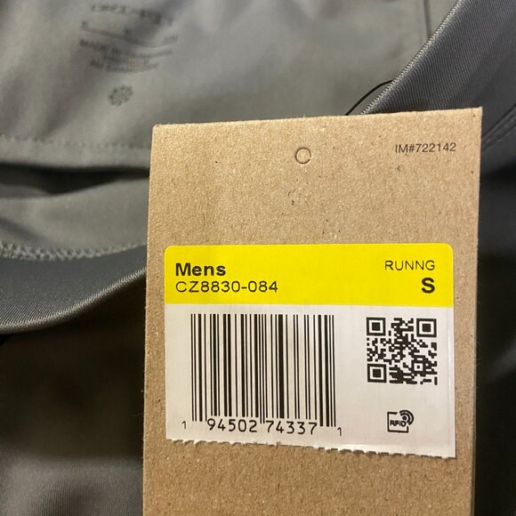 Nike Dri-FIT Challenger Mens Running Tights Smoke Grey Size CZ8830-084 NEW - Picture 16 of 16